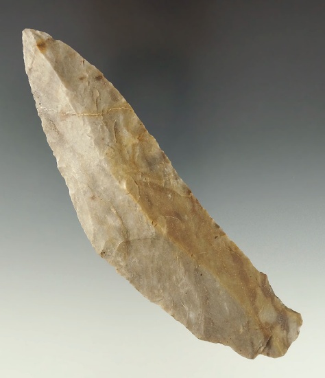 5 13/16" Uniface Paleo Knife found 5 miles south of Delaware in Delaware Co., Ohio.