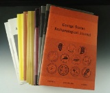 Set of 20 Central States Archaeological Journals, 1984-1997.