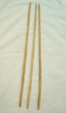 Set of three wood arrows found in New Mexico.