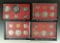 1979, 1980, 1981 and 1982 Proof Sets in Original Boxes