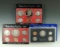 1977, 1978 and 1983 Proof Sets in Original Boxes