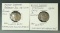 2 Roman Imperial Antoni Pius Silver Denarius 138 – 161 AD VF & Pertinax Silver Denarius 193 AD