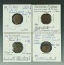 4 Ancient Copies of Roman Coins VF-XF