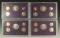 1984, 1985, 1988 and 1991 Proof Sets Without Boxes