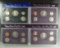 1983, 1984,1986 and 1989 Proof Sets in Original Boxes