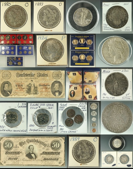 550+ Lot Coin / Numismatic Auction!