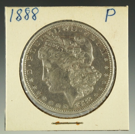 1888 Morgan Silver Dollar XF Details