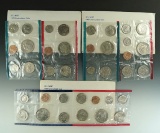 1979, 1980 and 1981 mint Sets in Original Envelopes