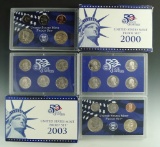 2000 and 2003 Proof Sets in Original Boxes