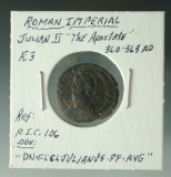 Roman Imperial Julian II “Apostate” 360 – 363 AD XF Details