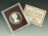 1976 Turks and Caicos Islands Proof US Bicentennial 20 Crown in Original Box with COA