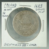 Poland 1623 ¼ Thaler XF