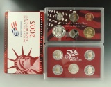 2005 Silver Proof Set in Original Box with COA