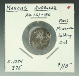 Marcus Aurelius Silver 161 – 180 AD VF+