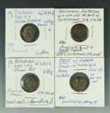 4 Ancient Copies of Roman Coins VF-XF