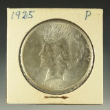 1925 Peace Silver Dollar Choice AU