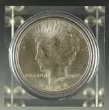 1924 Peace Silver Dollar Choice AU