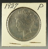 1927 Peace Silver Dollar VF Details