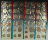 1969, 1972, 1974 and 1980 Mint Sets in Original Envelopes