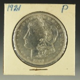 1921 Morgan Silver Dollar AU