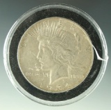 1934-D Peace Silver Dollar VF