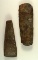 Pair of Danish Flint artifacts that were found on a shelf in the basement of a circa 1700s….