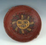 Wari culture bowl featuring a severed head found in Peru. Circa A.D. 600-1000.