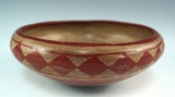 Chupicuaro polychrome bowl that is 5 1/2