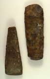 Pair of Danish Flint artifacts that were found on a shelf in the basement of a circa 1700s….