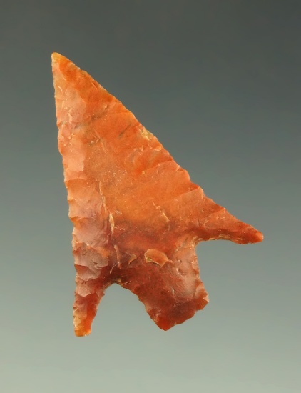 1 5/16" well styled Columbia River arrowhead made from attractive material.