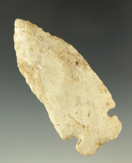 2 7/8" Howard County with nice mineral deposits on surface found in Missouri. Rogers COA.