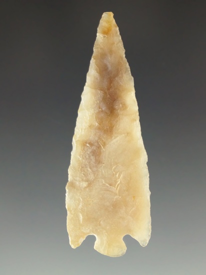 Authentic Museum Grade Semi-Translucent Ohio Clovis Point COA Indian  Arrowheads 