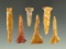 Set of six nicely styled Drills made from attractive material found near the Columbia River.