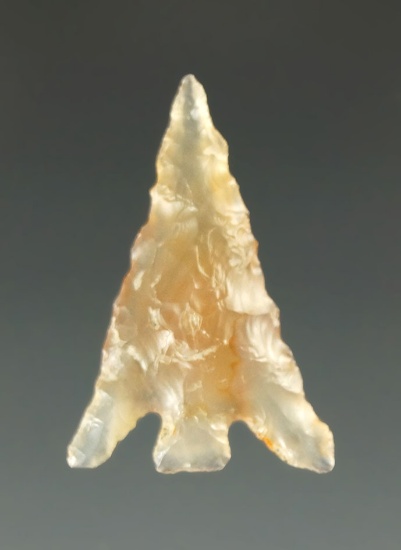 1" Columbia Plateau - very nicely flaked - highly translucent agate found near the Columbia River.