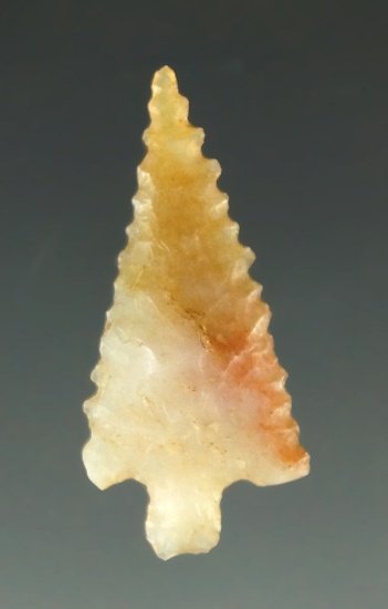15/16" Columbia River Gempoint made from attractive semi translucent chalcedony.