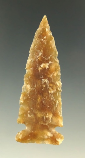 2 1/16" exceptionally thin and nicely made Sidenotch dart point found in the Plains area.