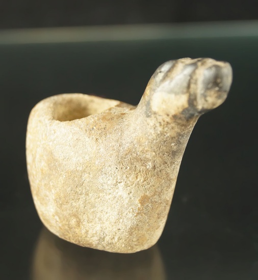 pre-Columbian! 2 3/8" Llama Conopa made from stone nice patina on surface found in Peru.