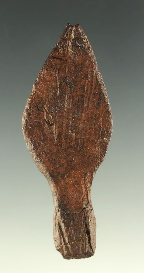 2" metal arrowhead, most likely ancient European rather than U. S. Still a nice old artifact.