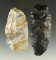 Pair of Flint Blades found in Noble and Fayette Co.,'s Ohio, largest is 4 1/8