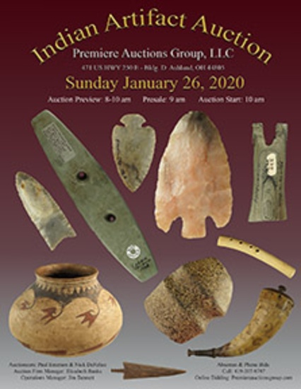 Indian Artifacts  - Bennett's Premiere Auctions