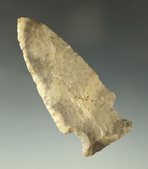 2 15/16" Hopewell point found in Hardin Co., Ohio.