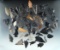 Large group of 55 assorted Nevada arrowheads, most have some type of damage.