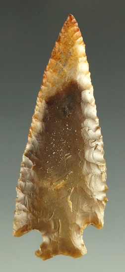 1 3/4" Cornernotch arrowhead found near the Columbia River. Ex. Norma Berg.