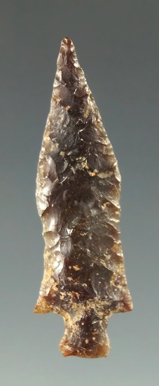 Excellent style on this 1 5/16" Dagger point found near the Columbia River.