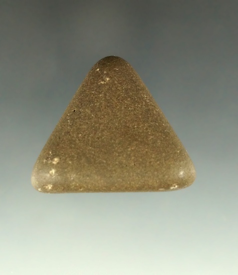 Highly polished 1 5/8" Tall Prismoidal Cone found in Lawrence Co., Arkansas. Ex. Dr. Westbrook.