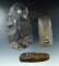 Set of 3 Artifacts including a Stone Celt, Flint Chisel, and a 5 1/2