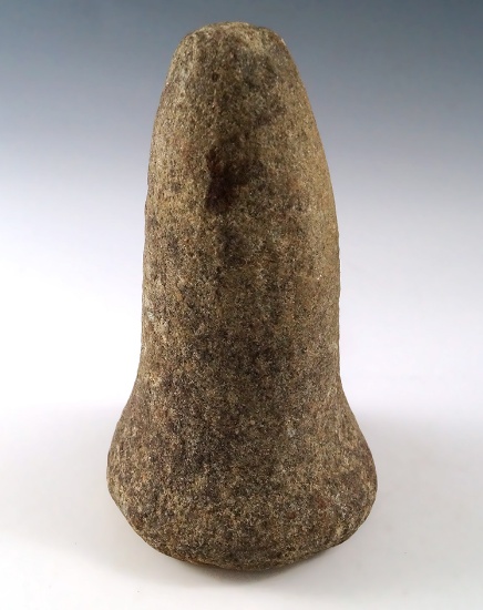 Nice large example! 6 3/4" Tall well patinated Bell Pestle in good condition, found in Ohio.