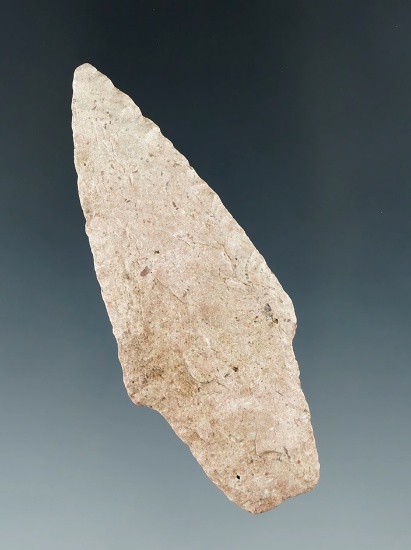 2 15/16" Dickson point made from Kaye County chert found in Kansas.