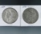 1884 and 1890-O Morgan Silver Dollars XF-AU Details