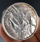 2 Troy Ounces .999 Fine Silver High Relief American Landmarks Medallion Liberty Island